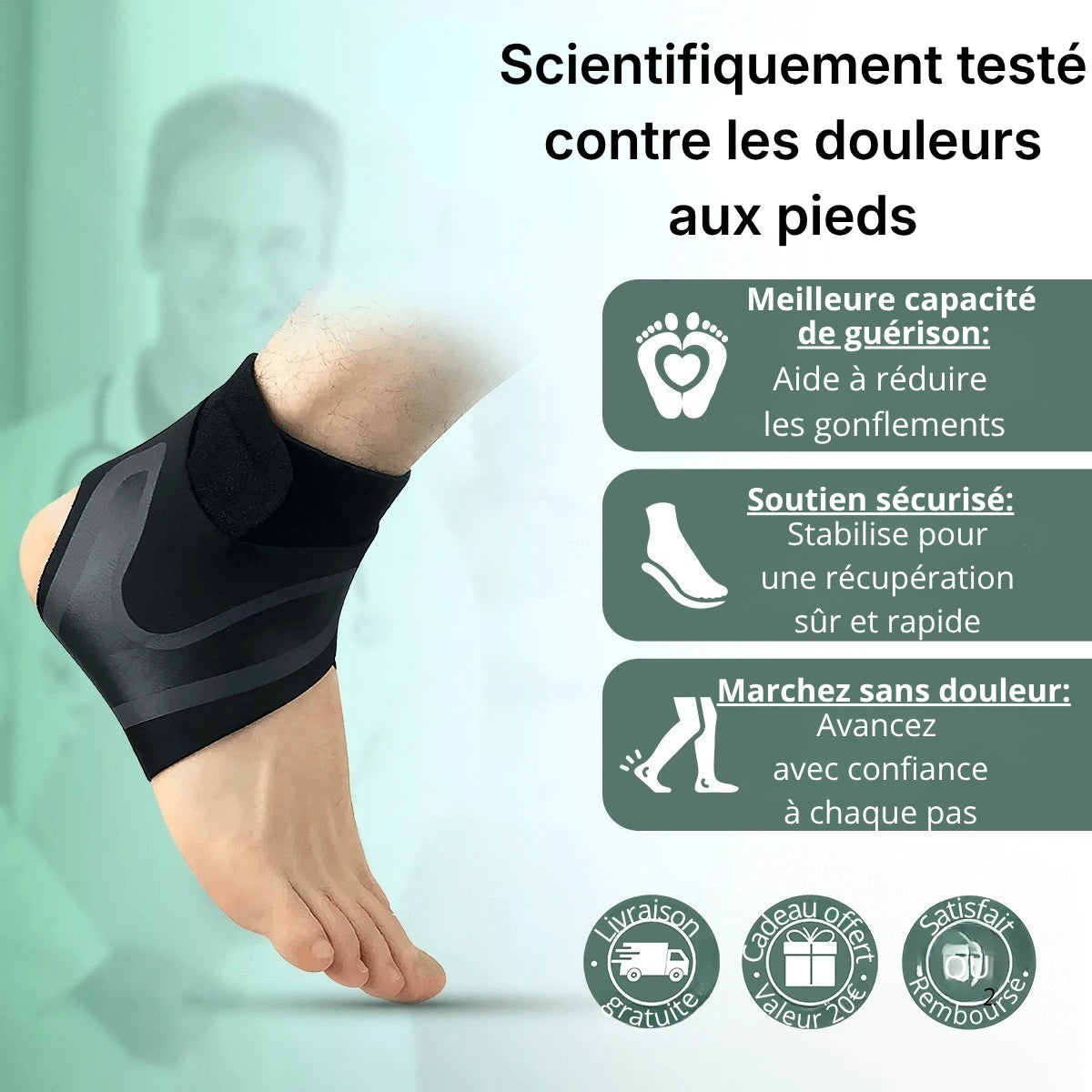 Samargo Relief™️ - Soutien plantaire avancé