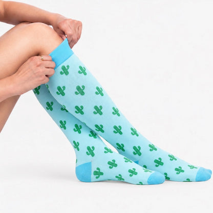 Chaussettes de compression - Cactus