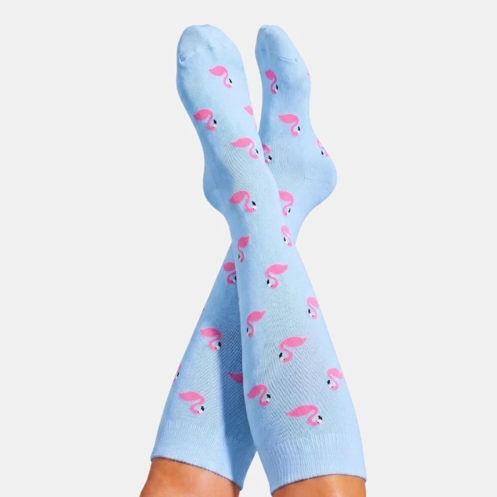 Chaussettes de compression - Flamand Rose