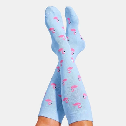 Chaussettes de compression - Flamand Rose
