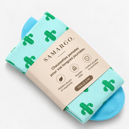 Chaussettes de compression - Cactus