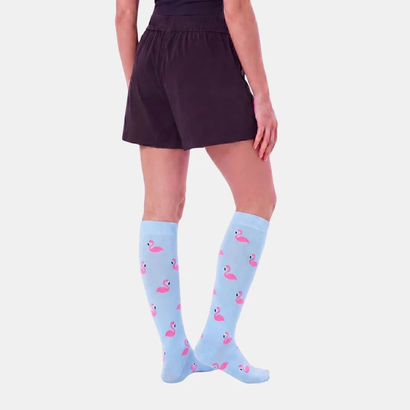 Chaussettes de compression - Flamand Rose