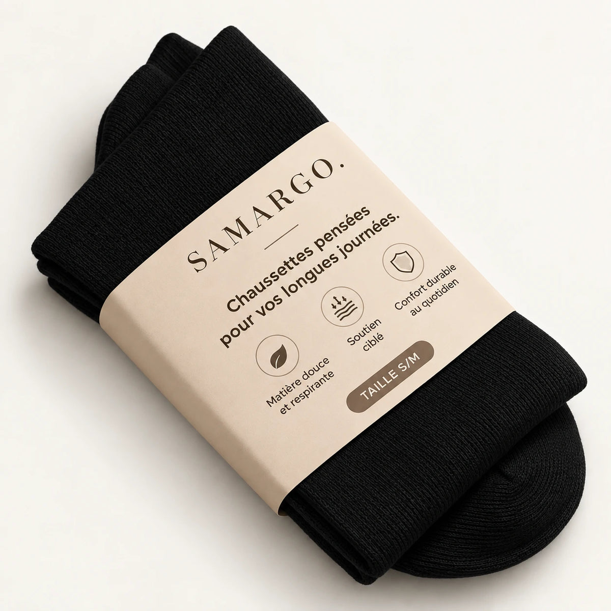 Chaussettes de compression - Noir
