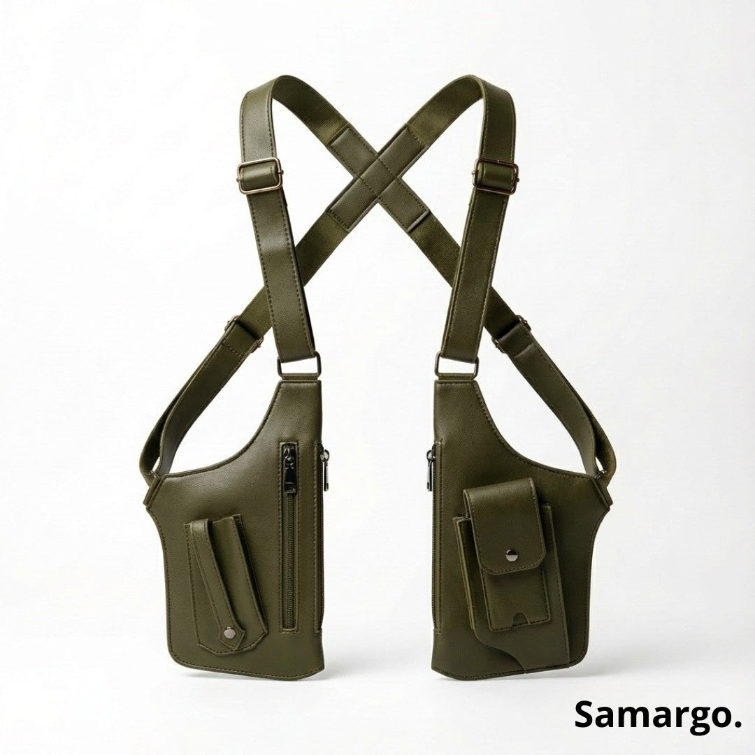 Sacoche bandoulière en cuir