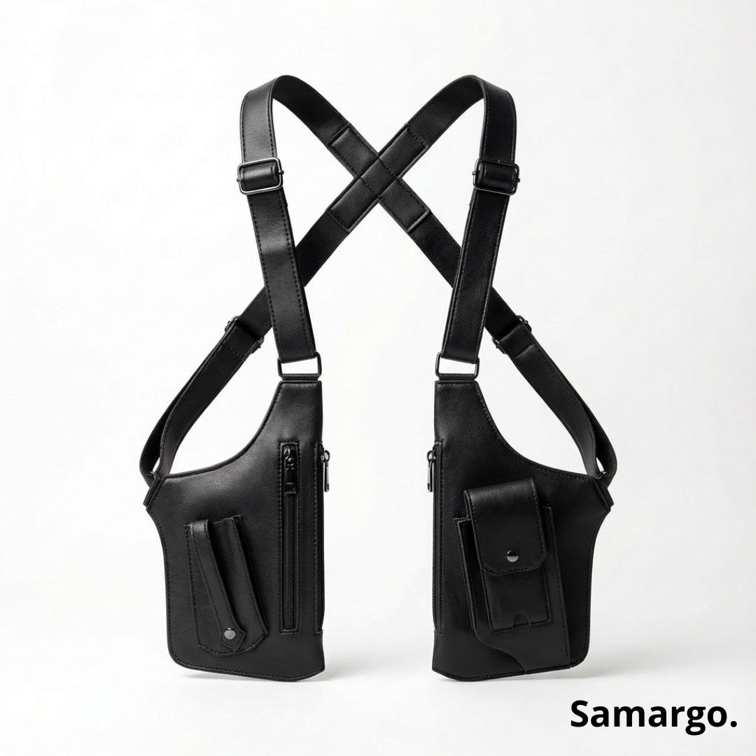 Sacoche bandoulière en cuir