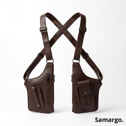 Sacoche bandoulière en cuir